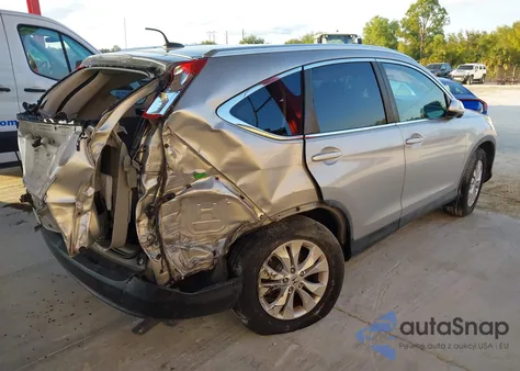2012 Honda Cr-V Ex-L из США, поврежденный, VIN 5J6RM3H71CL012962